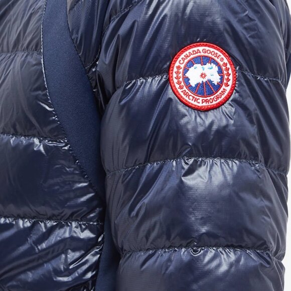 Canada Goose Men's Hybridge Lite Jacket in Atlantic Navy $800 NWT - Picture 2 of 6